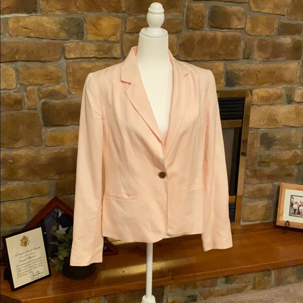 Pink blazer!